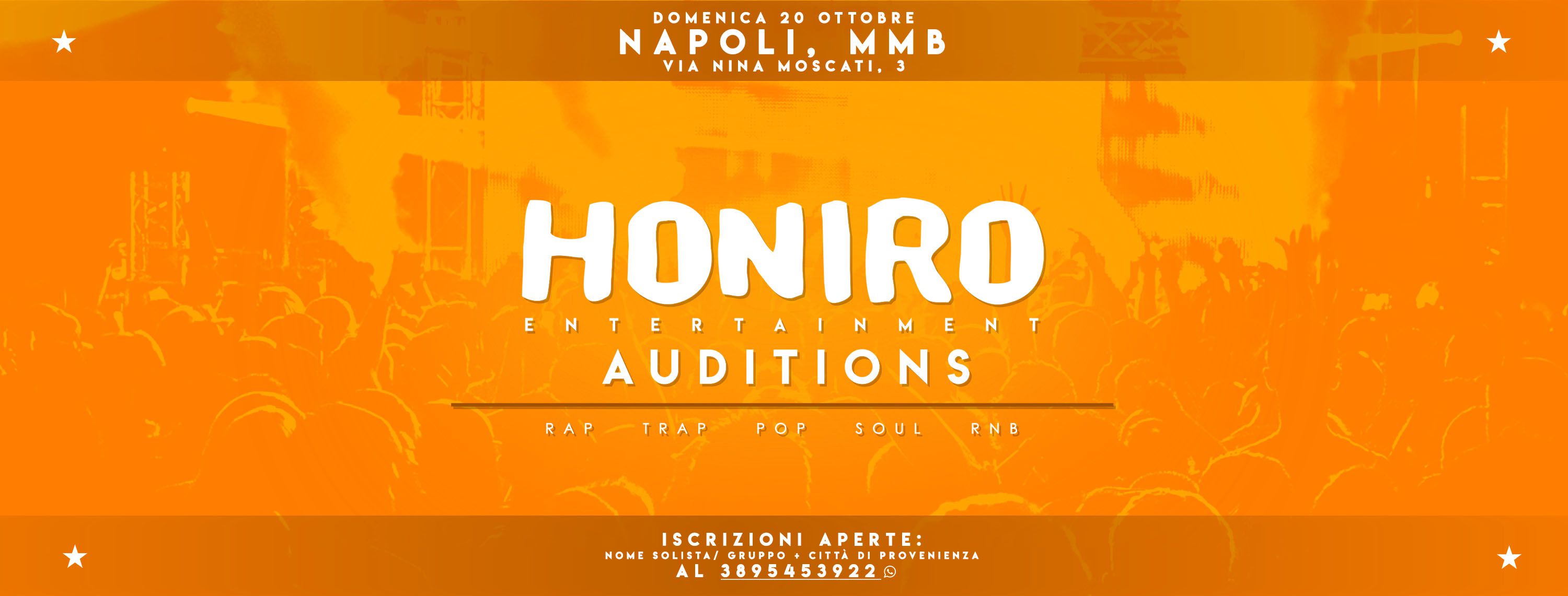 honiro audition fb+